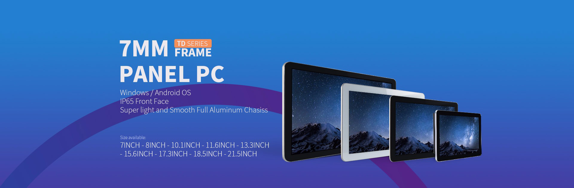 Touch All in One Monitor Panel PC